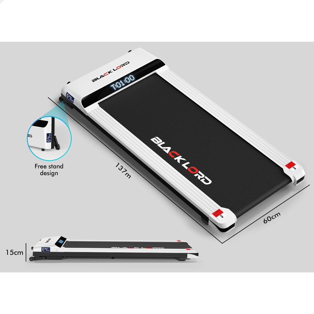 BLACK LORD Treadmill Electric Walking Pad Home Office Gym Fitness Remote Control - Picture 66 of 564
