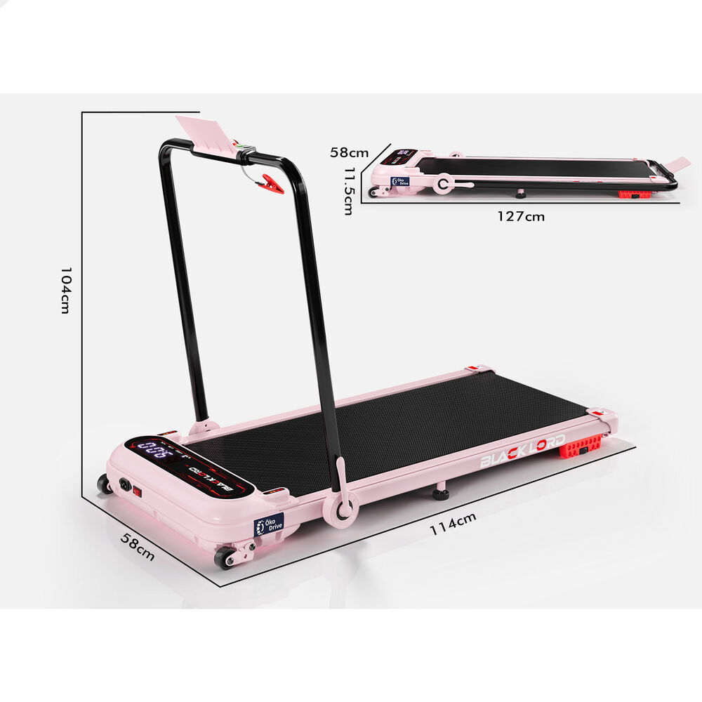 BLACK LORD Treadmill Electric Walking Pad Home Office Gym Fitness Remote Control - Picture 510 of 564