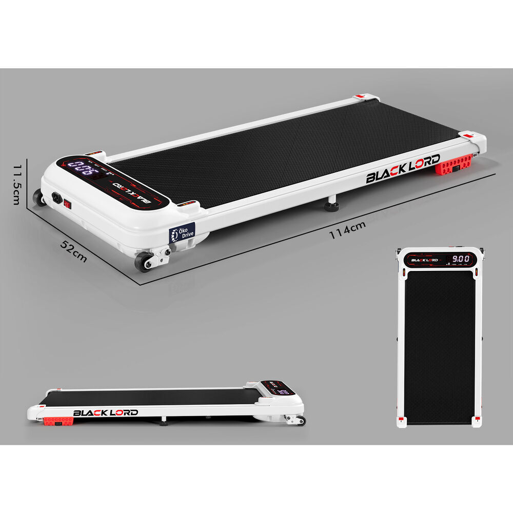 BLACK LORD Treadmill Electric Walking Pad Home Office Gym Fitness Remote Control - Picture 486 of 564