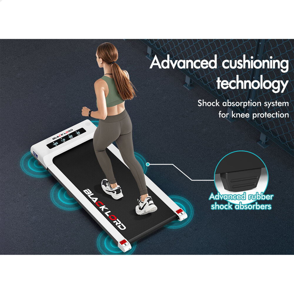 BLACK LORD Treadmill Electric Walking Pad Under Desk Home Gym 400mm Black - Picture 43 of 97