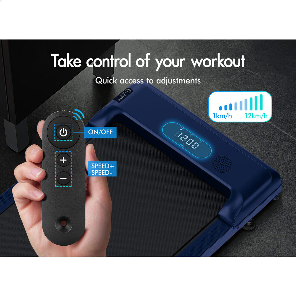BLACK LORD Treadmill Electric Walking Pad Home Office Gym Fitness Remote Control - Picture 402 of 564