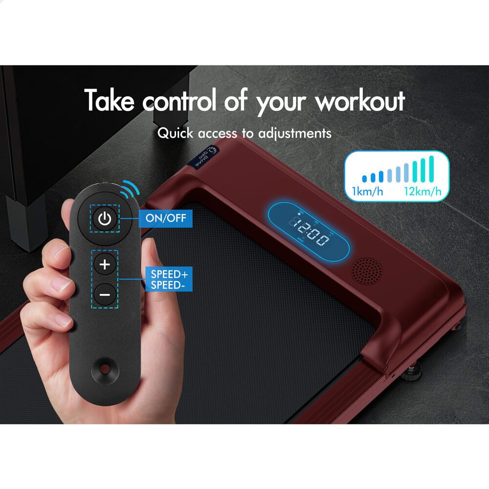 BLACK LORD Treadmill Electric Walking Pad Home Office Gym Fitness Remote Control - Picture 426 of 564
