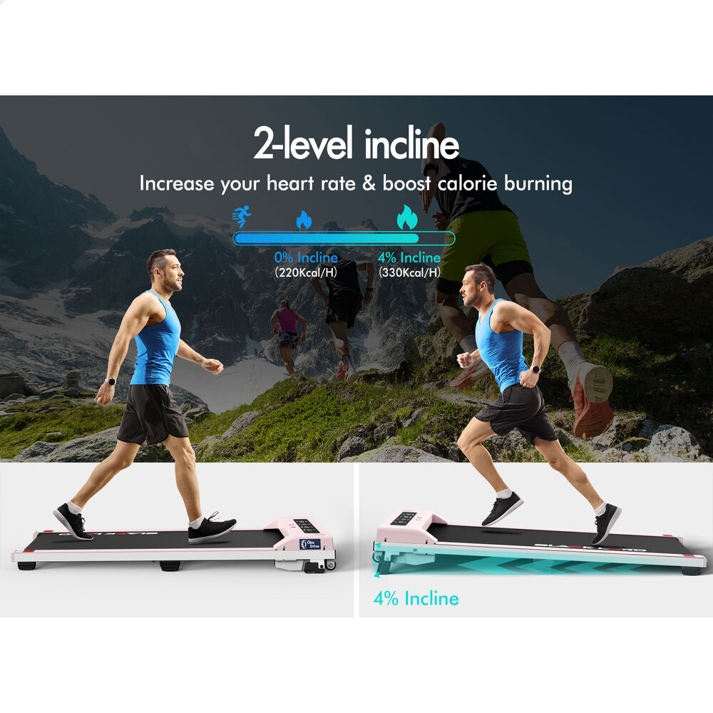 BLACK LORD Treadmill Electric Walking Pad Home Office Gym Fitness Remote Control - Picture 630 of 684
