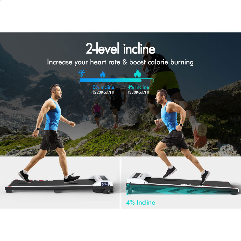 BLACK LORD Treadmill Electric Walking Pad Home Office Gym Fitness Remote Control - Picture 642 of 684