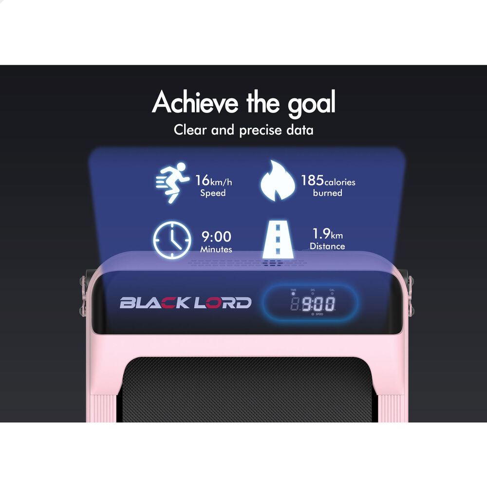 BLACK LORD Treadmill Electric Walking Pad Home Office Gym Fitness Remote Control - Picture 282 of 564