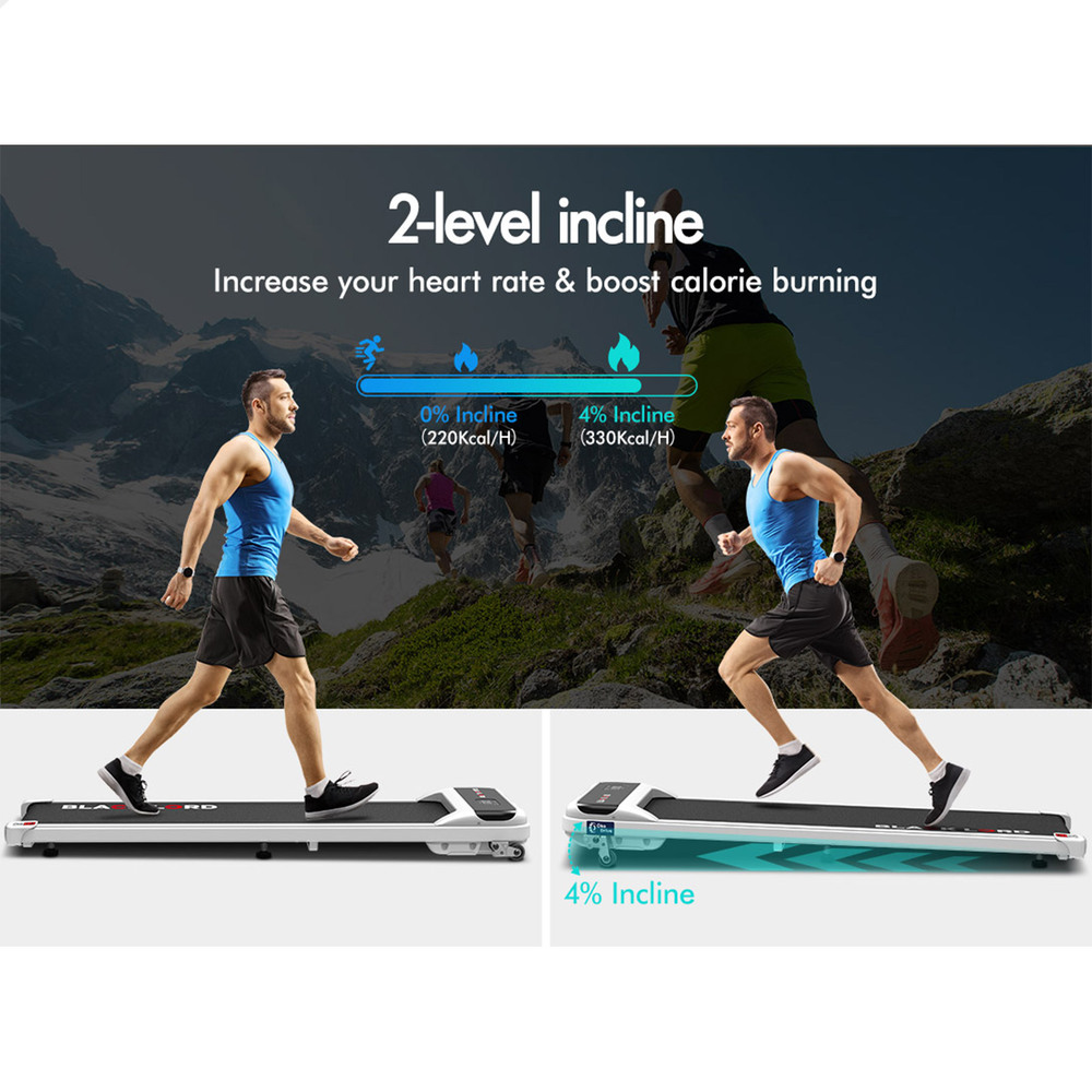 BLACK LORD Treadmill Electric Walking Pad Home Office Gym Fitness Remote Control - Picture 258 of 564