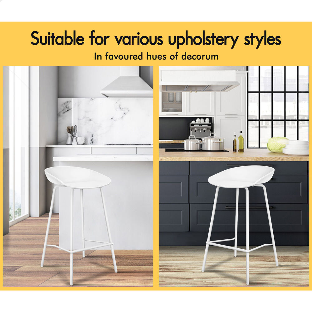 ALFORDSON Kitchen Bar Stools Bar Stool Counter Chairs Metal Finn x2/x4 - Picture 22 of 28