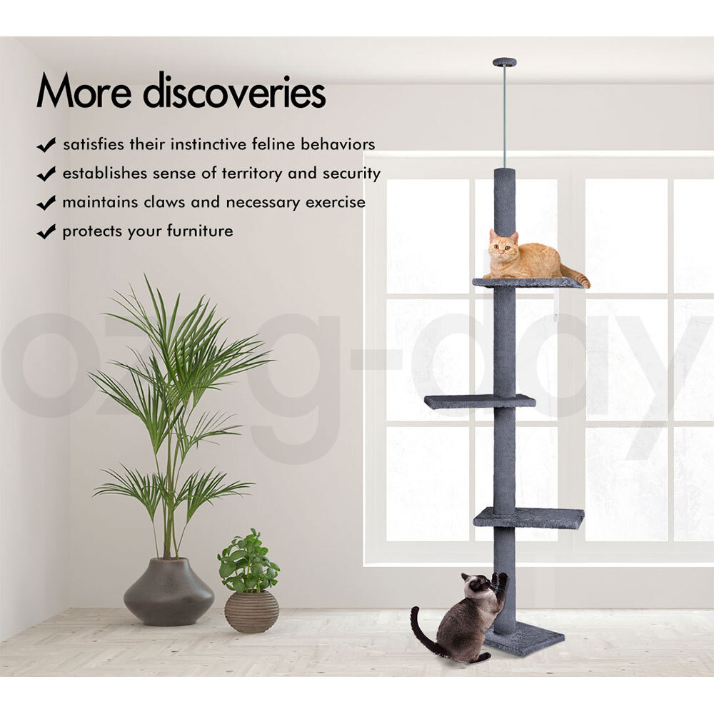 BEASTIE Cat Tree Scratching Post Scratcher Tower Condo House Furniture Bed Stand - Picture 383 of 474