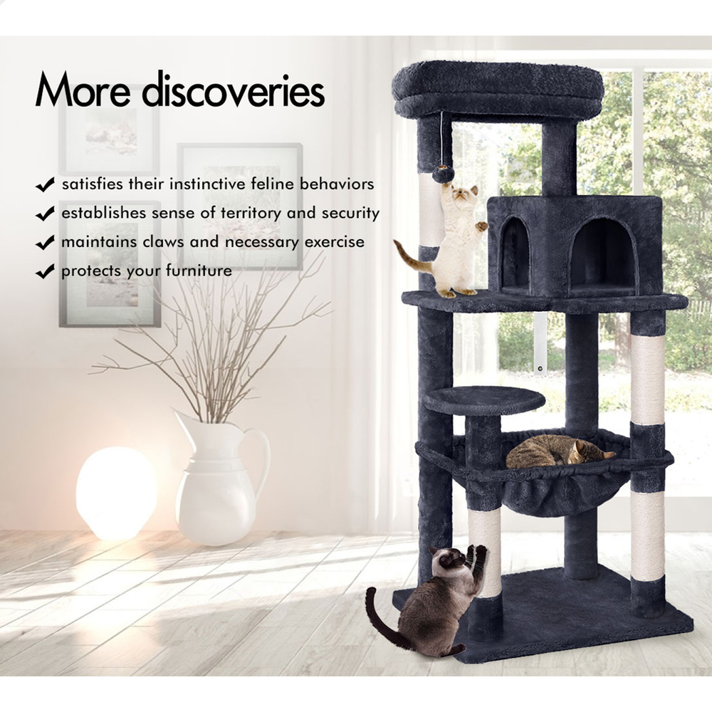 BEASTIE Cat Tree Scratching Post Scratcher Tower Condo House Furniture Bed Stand - Picture 227 of 474