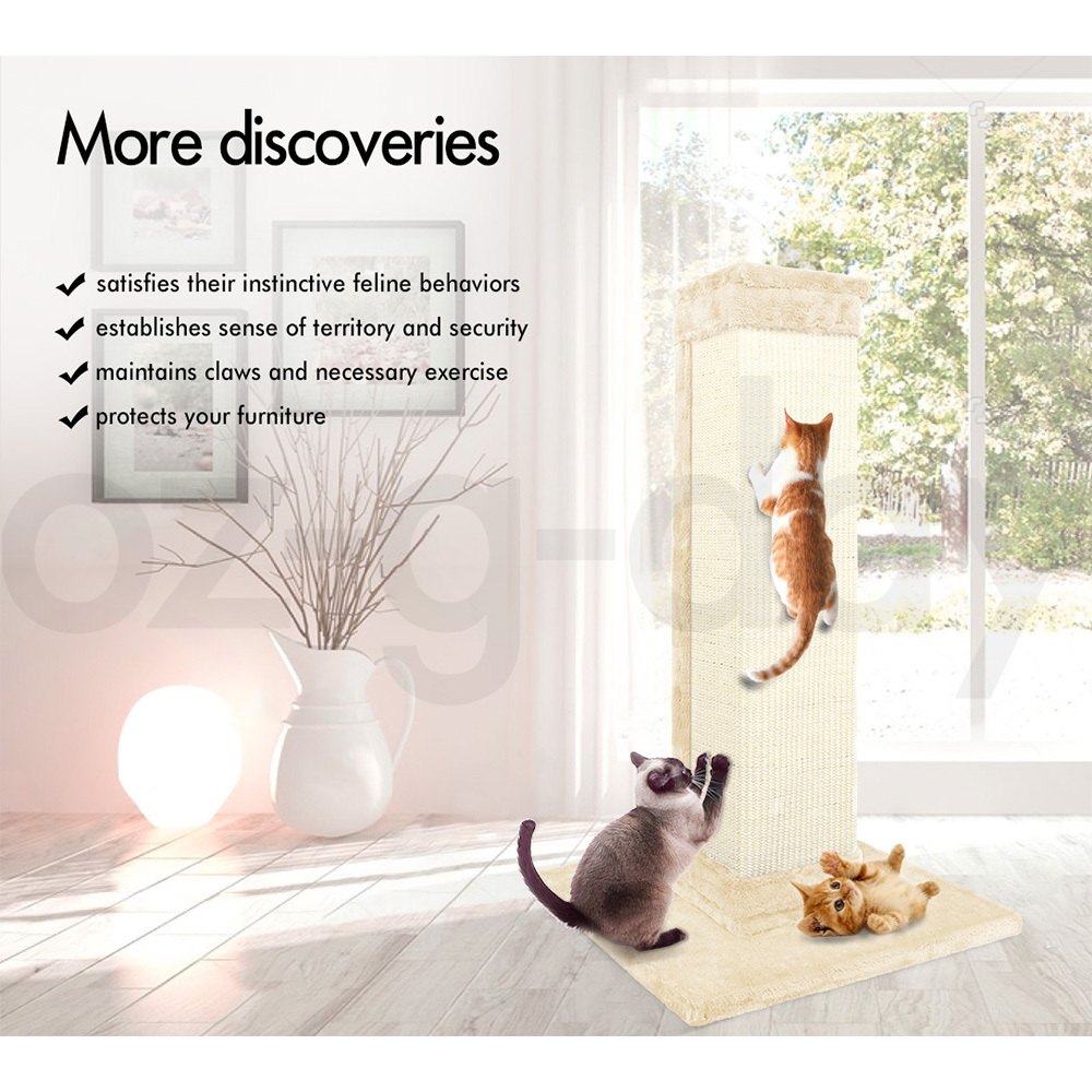 BEASTIE Cat Tree Scratching Post Scratcher Tower Condo House Furniture Bed Stand - Picture 12 of 474