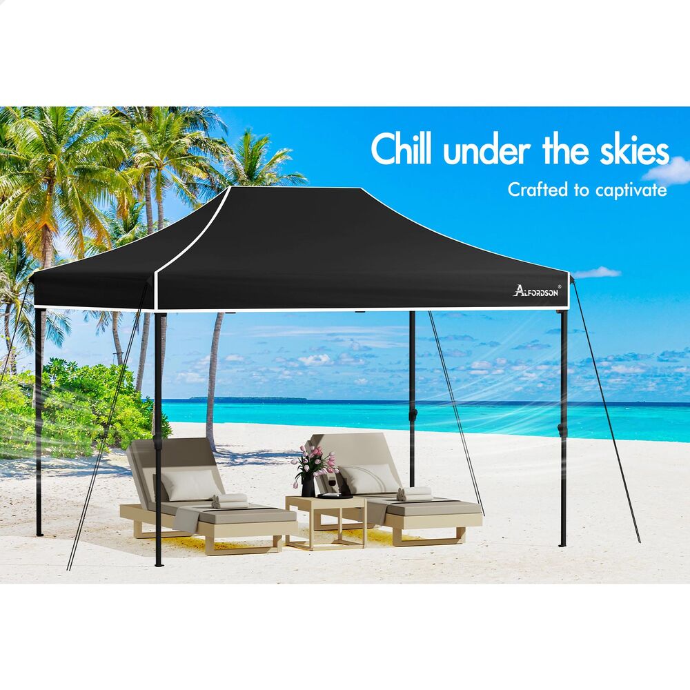 ALFORDSON Gazebo 3x4.5m Pop Up Marquee Outdoor Folding Tent Wedding Party Canopy - Picture 10 of 99