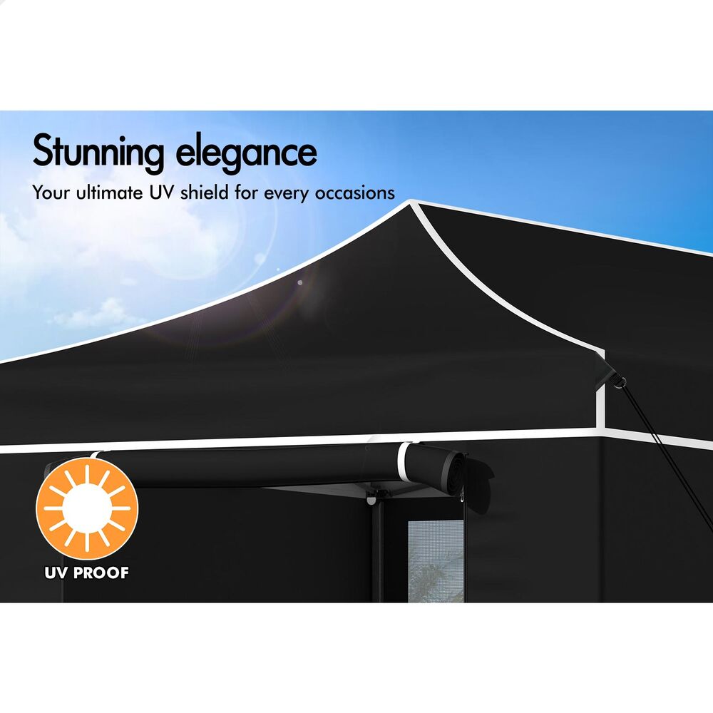 ALFORDSON Gazebo 3x4.5m Pop Up Marquee Outdoor Folding Tent Wedding Party Canopy - Picture 58 of 99