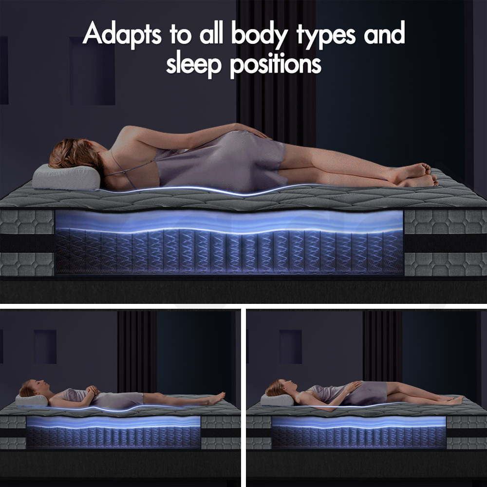 STARRY EUCALYPT Mattress Euro Top Memory Foam Bed Queen Double King Single - Picture 65 of 318