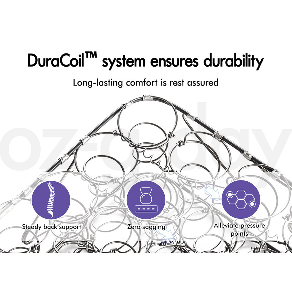STARRY EUCALYPT Mattress Euro Top Memory Foam Bed Queen Double King Single - Picture 269 of 318