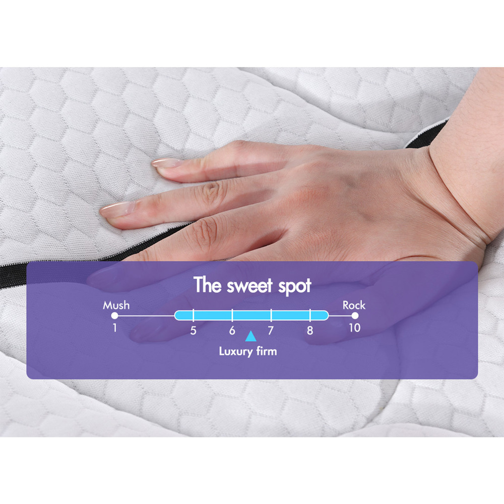 STARRY EUCALYPT Mattress Euro Top Memory Foam Bed Queen Double King Single - Picture 157 of 318