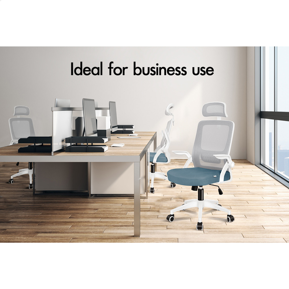 ALFORDSON Mesh Office Chair Computer Seat Executive Study Work Gaming - Picture 49 of 82
