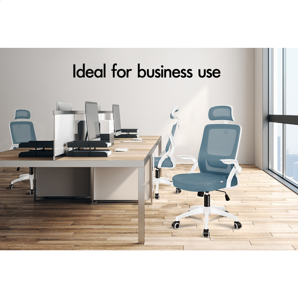 ALFORDSON Mesh Office Chair Computer Seat Executive Study Work Gaming - Picture 59 of 82