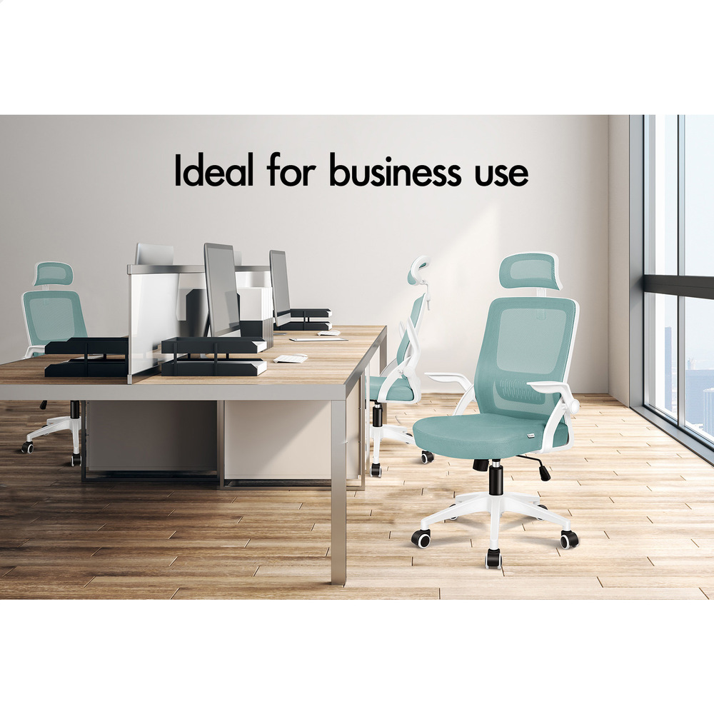ALFORDSON Mesh Office Chair Computer Seat Executive Study Work Gaming - Picture 69 of 82