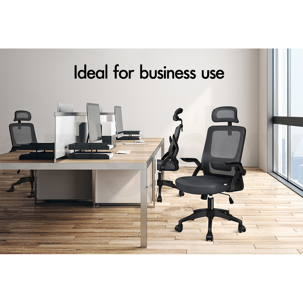 ALFORDSON Mesh Office Chair Computer Seat Executive Study Work Gaming - Picture 19 of 82