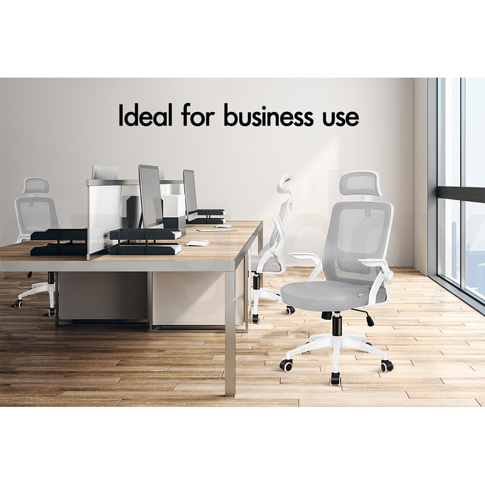 ALFORDSON Mesh Office Chair Computer Seat Executive Study Work Gaming - Picture 39 of 82