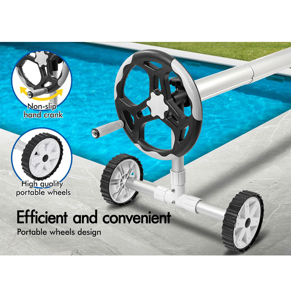 ALFORDSON Pool Cover 500 Micron Solar Blanket Roller Isothermal Swimming Set - Picture 56 of 311