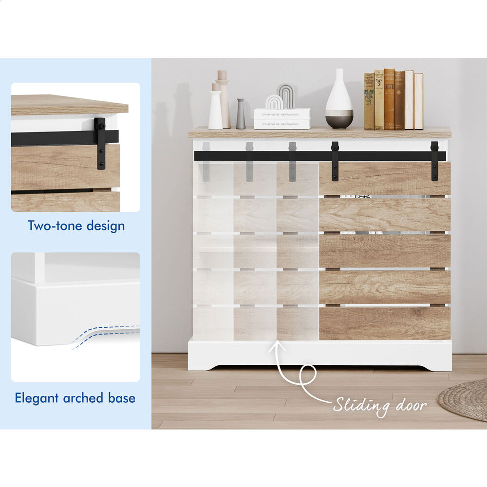 ALFORDSON Buffet Sideboard Cupboard Cabinet Storage Kitchen Hallway Doors Drawer - Picture 79 of 240
