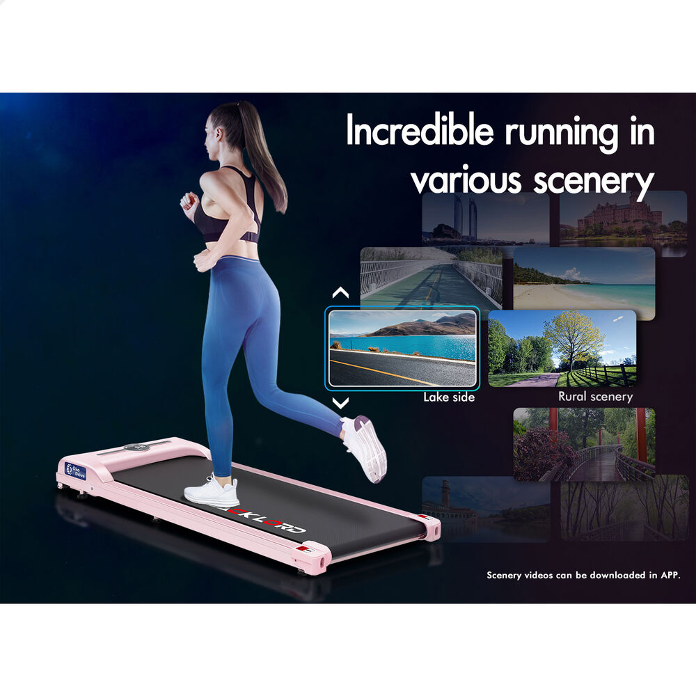BLACK LORD Treadmill Electric Walking Pad Home Office Gym Fitness Remote Control - Picture 463 of 684