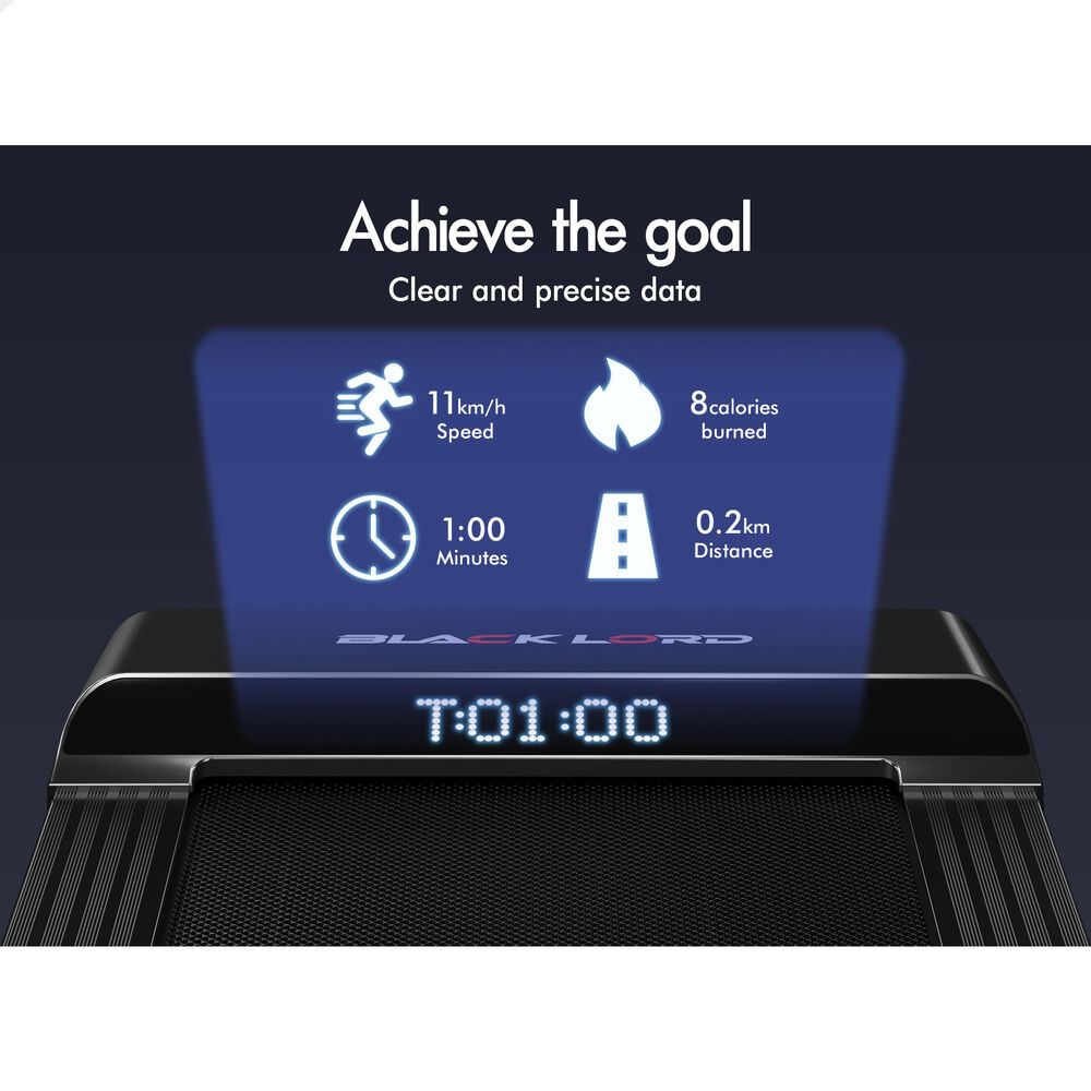 BLACK LORD Treadmill Electric Walking Pad Home Office Gym Fitness Remote Control - Picture 43 of 564
