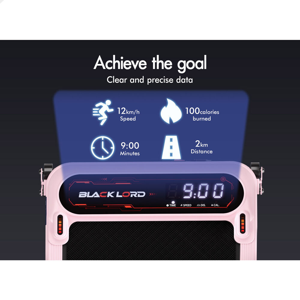 BLACK LORD Treadmill Electric Walking Pad Home Office Gym Fitness Remote Control - Picture 511 of 564