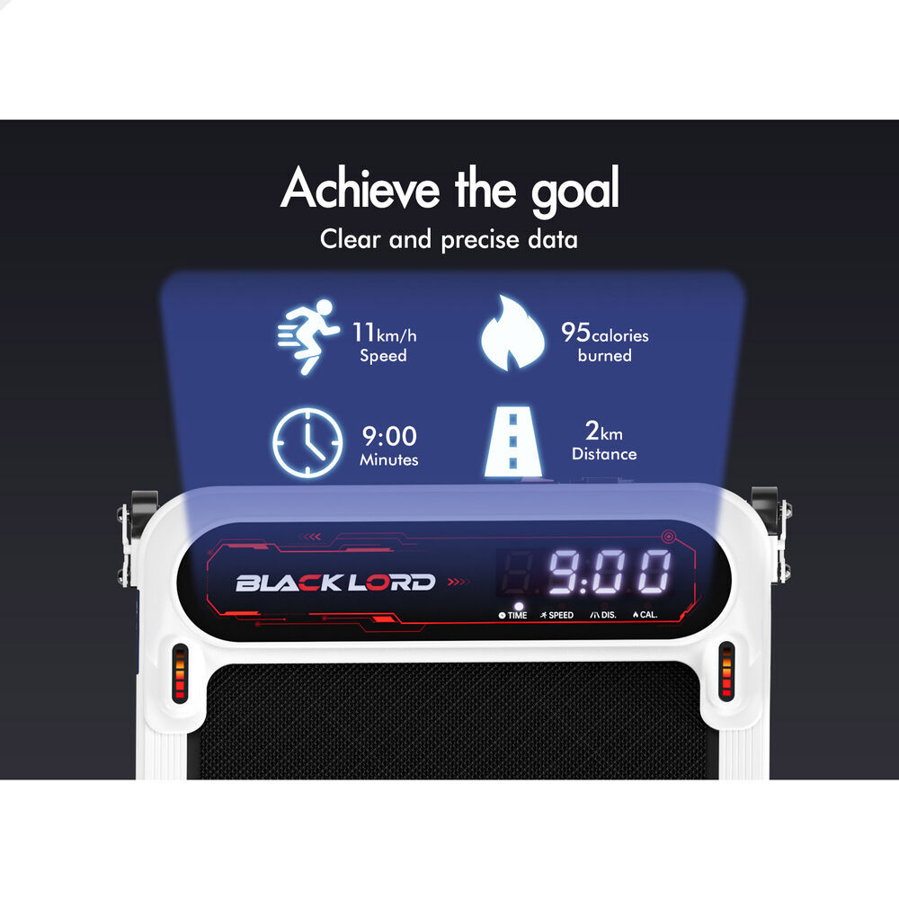 BLACK LORD Treadmill Electric Walking Pad Home Office Gym Fitness Remote Control - Picture 487 of 564
