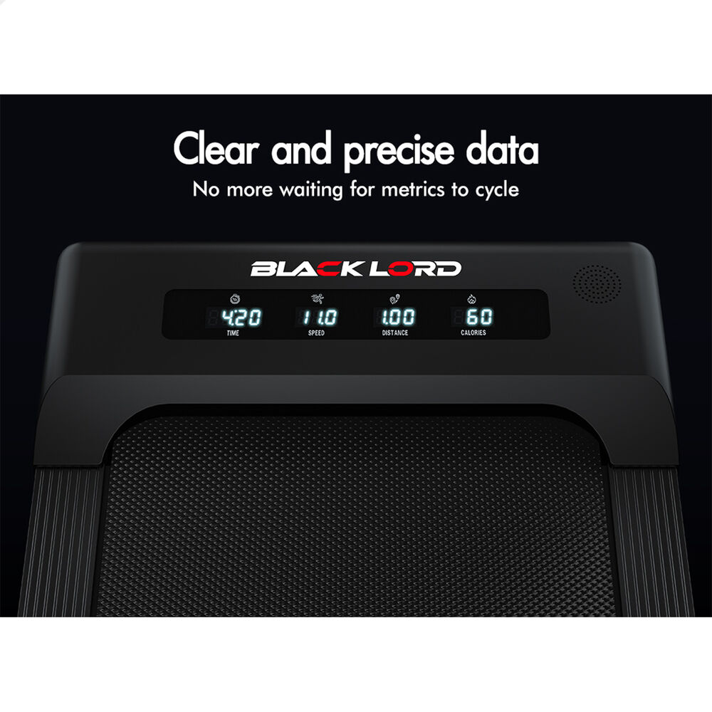 BLACK LORD Treadmill Electric Walking Pad Under Desk Home Gym 400mm Black - Picture 56 of 97
