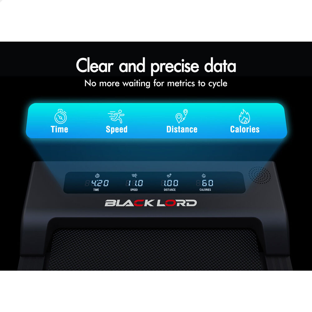BLACK LORD Treadmill Electric Walking Pad Home Office Gym Fitness Remote Control - Picture 619 of 684