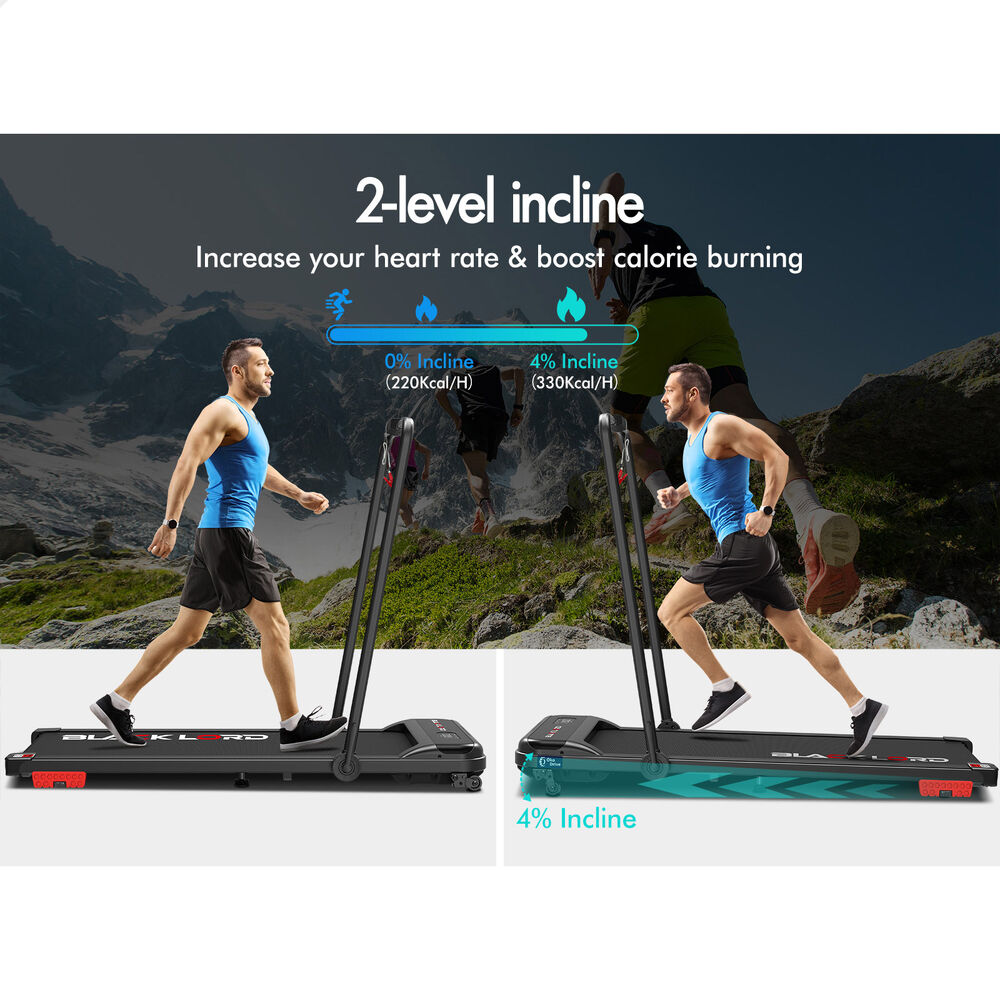 BLACK LORD Treadmill Electric Walking Pad Home Office Gym Fitness Remote Control - Picture 271 of 564