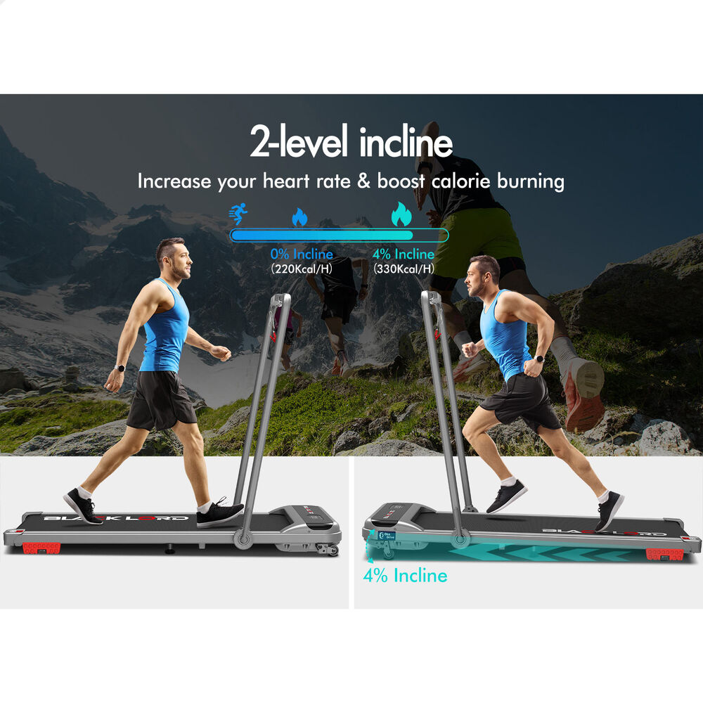 BLACK LORD Treadmill Electric Walking Pad Home Office Gym Fitness Remote Control - Picture 295 of 564