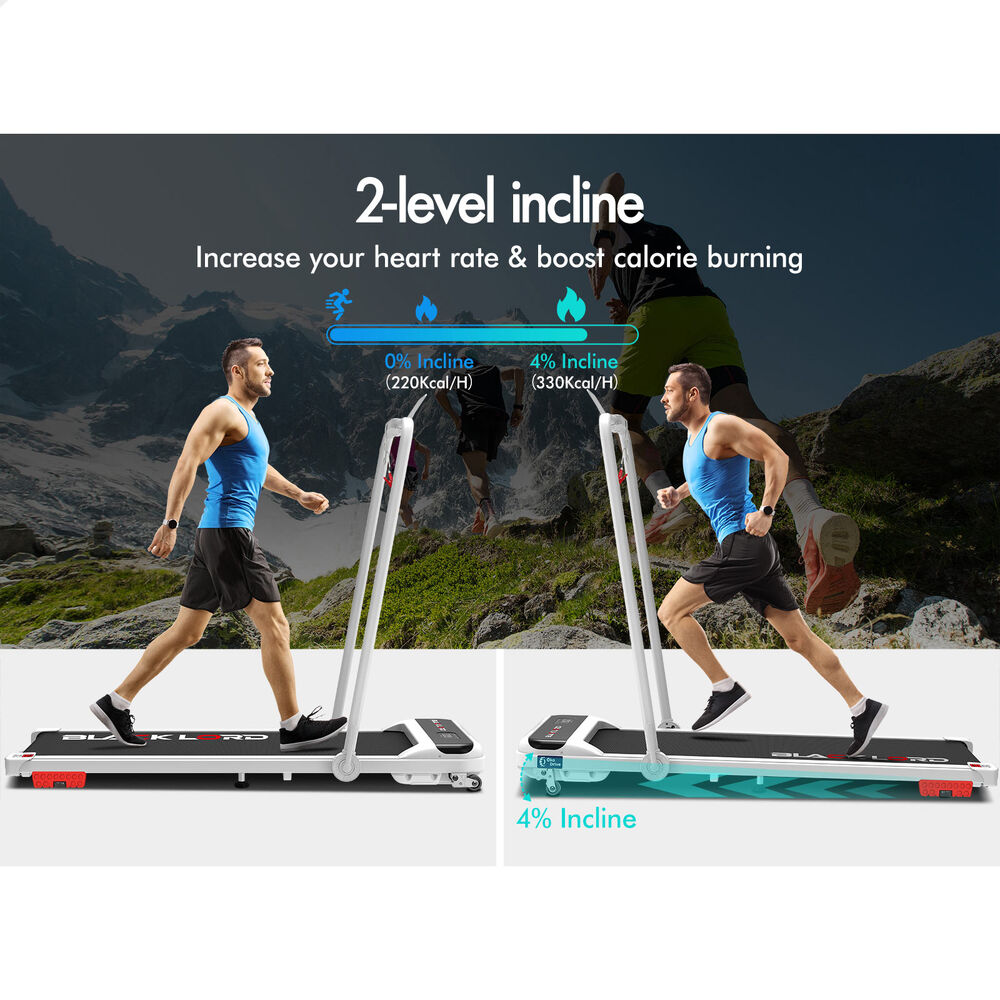 BLACK LORD Treadmill Electric Walking Pad Home Office Gym Fitness Remote Control - Picture 307 of 564