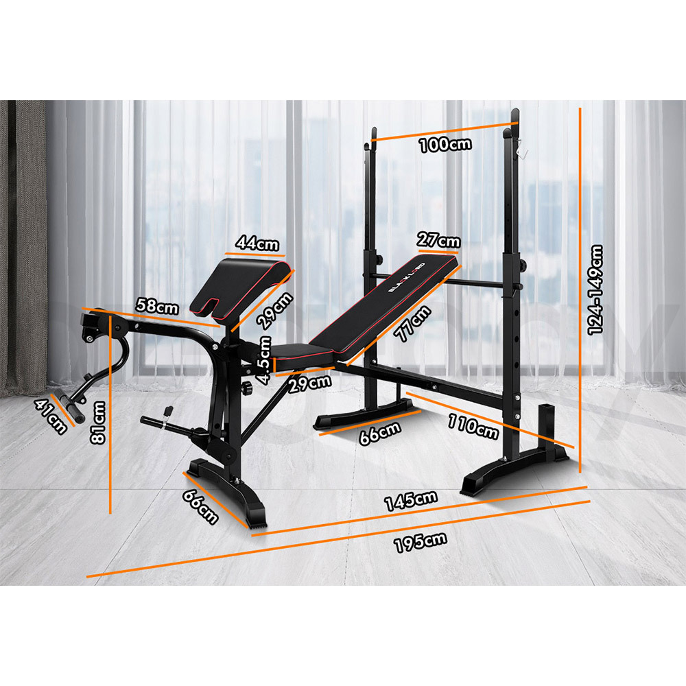 BLACK LORD Weight Bench With Adjustable Dumbbell Set Weight Lifting Home Gym - Picture 400 of 555