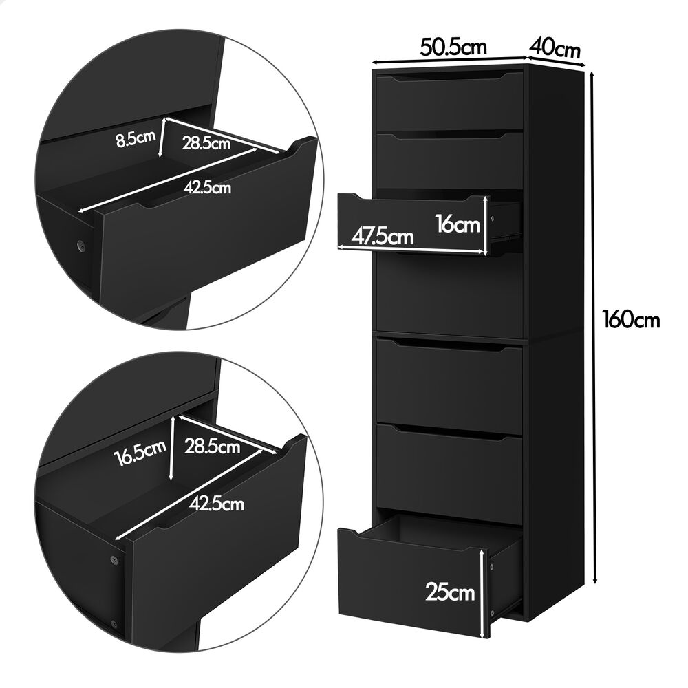 ALFORDSON Wardrobe Clothes Storage Organizer Closet Cabinet Drawers Shelves - Picture 78 of 203