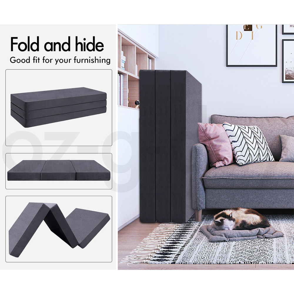 STARRY EUCALYPT Folding Mattress Foldable Sofa Lounge Foam Chair