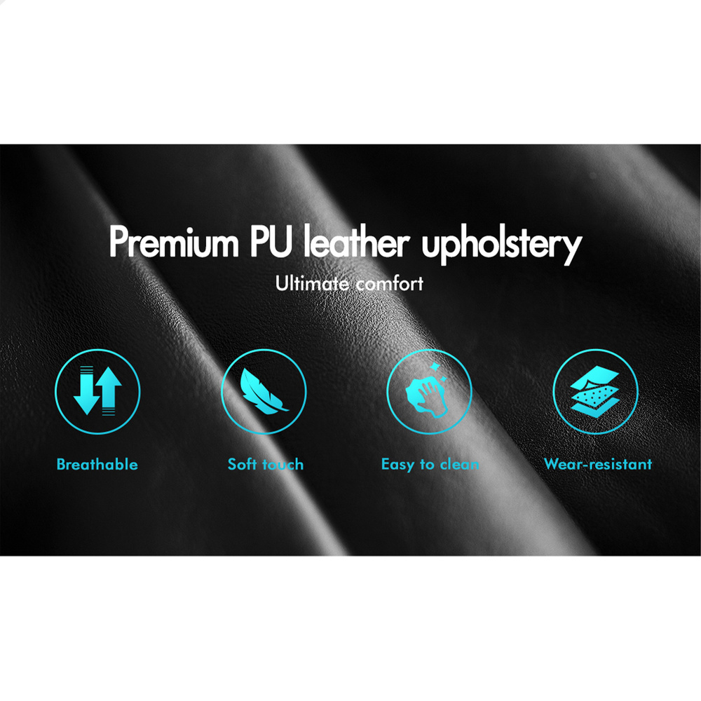 ALFORDSON Bed Frame Double Queen King RGB LED Gas Lift Storage Base Leather - Picture 70 of 1,903