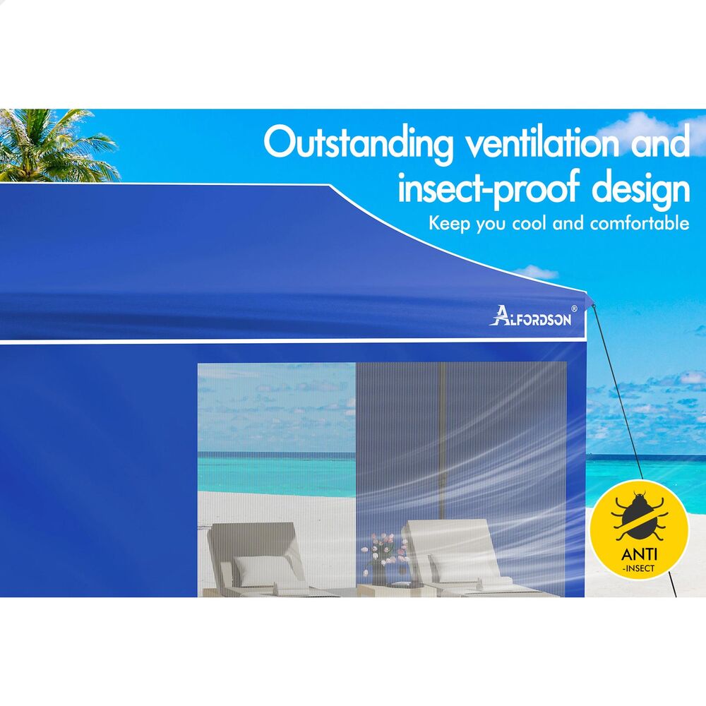 ALFORDSON Gazebo Pop Up Marquee Outdoor Folding Tent Canopy 3x3m 3x4.5m 3x6m - Picture 263 of 291