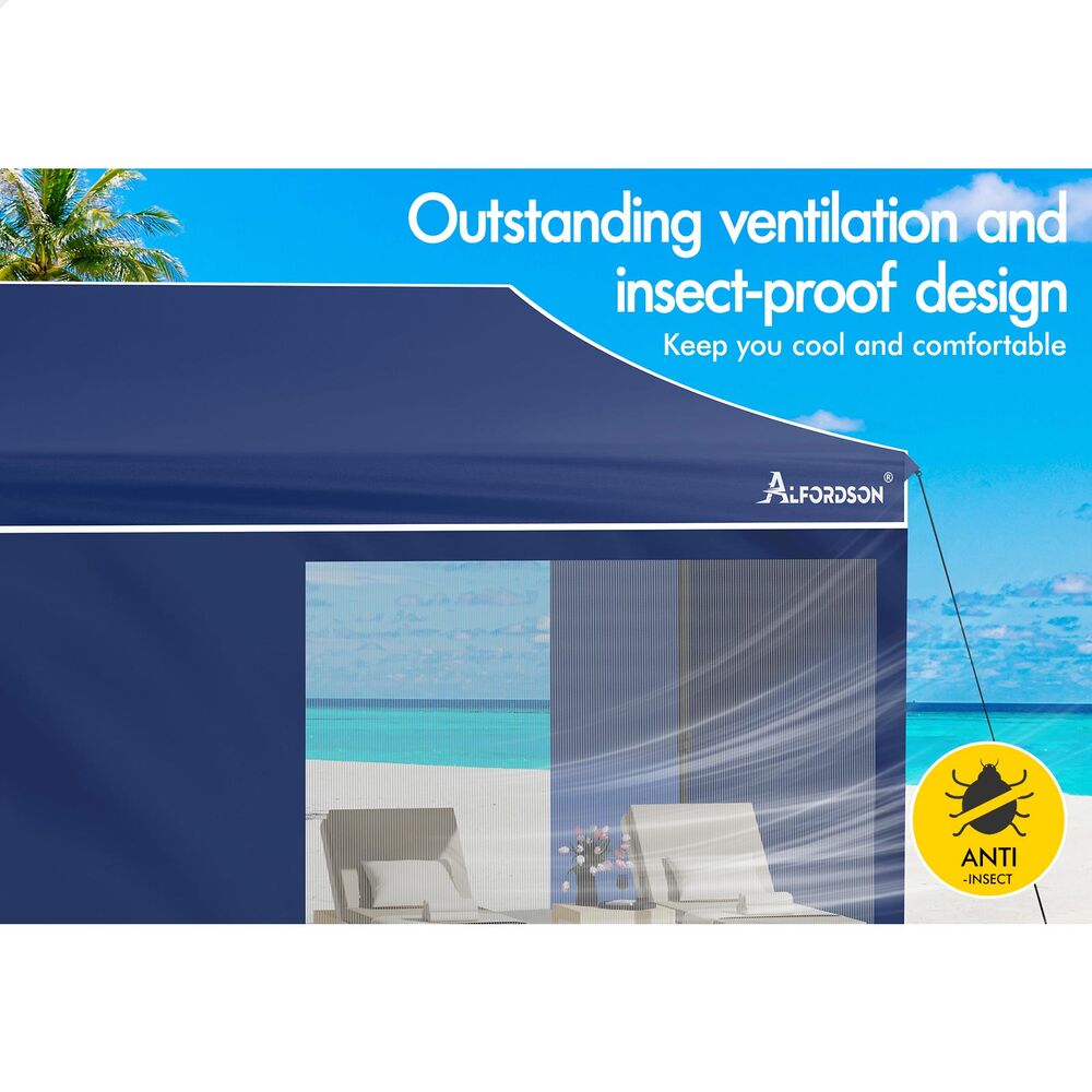 ALFORDSON Gazebo Pop Up Marquee Outdoor Folding Tent Canopy 3x3m 3x4.5m 3x6m - Picture 275 of 291