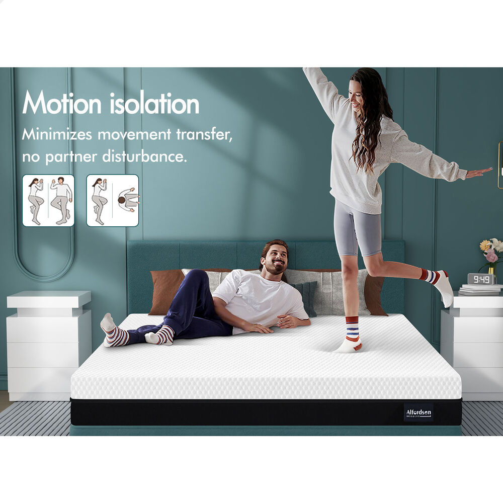ALFORDSON Mattress Queen Double King Single Bed Euro Top Memory Foam Bedding - Picture 36 of 193