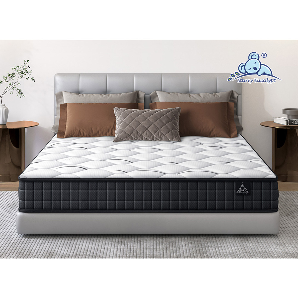 STARRY EUCALYPT Mattress Euro Top Memory Foam Bed Queen Double King Single - Picture 226 of 318