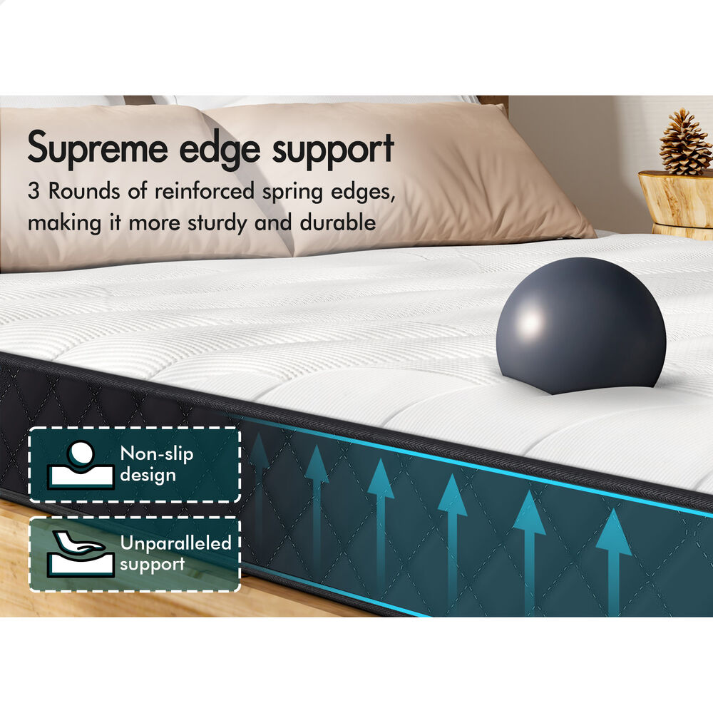 ALFORDSON Mattress Queen Double King Single Bed Euro Top Memory Foam Bedding - Picture 124 of 193