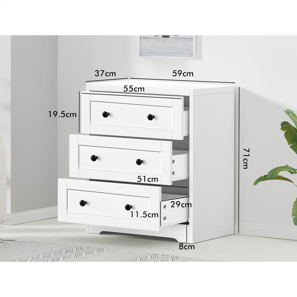 ALFORDSON Buffet Sideboard Cupboard Cabinet Storage Kitchen Hallway Doors Drawer - Picture 236 of 240