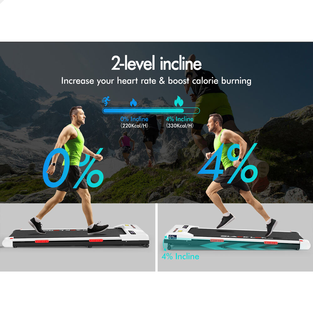 BLACK LORD Treadmill Electric Walking Pad Home Office Gym Fitness Remote Control - Picture 536 of 564