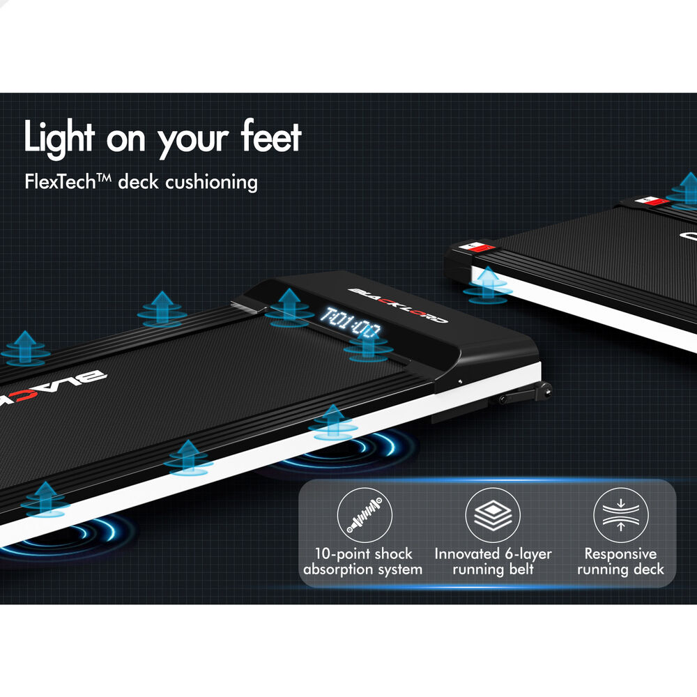 BLACK LORD Treadmill Electric Walking Pad Home Office Gym Fitness Remote Control - Picture 44 of 564