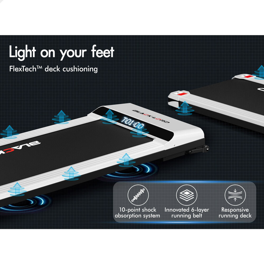 BLACK LORD Treadmill Electric Walking Pad Home Office Gym Fitness Remote Control - Picture 68 of 564