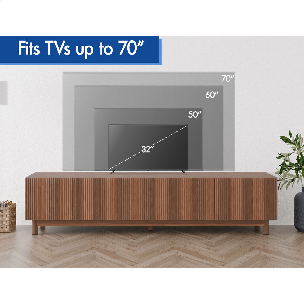 ALFORDSON Entertainment Unit TV Cabinet Stand 180cm Storage Shelves Doors - Picture 32 of 60