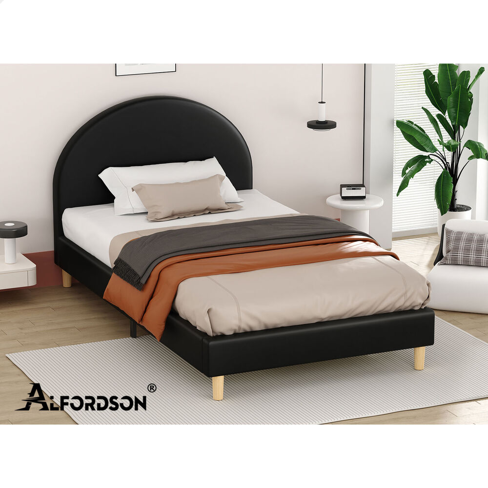 ALFORDSON Bed Frame Queen Double King Single Mattress Base Platform Leather - Picture 33 of 57